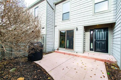 patio and front of unit