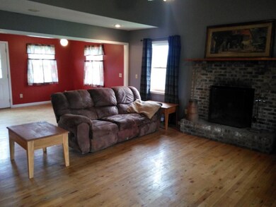Living room to kitchen
