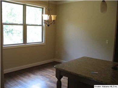 Breakfast area in kitchen