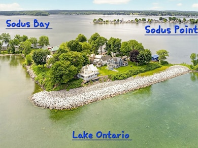 Charles Point Is The ISLAND Between Lake Ontario &