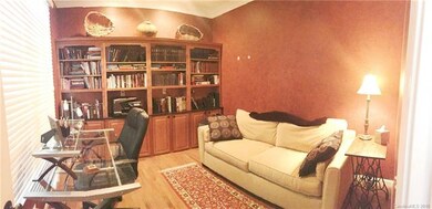 Office with Beautiful Built-in Shelving & Storage
