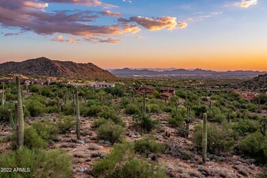 Sunset view looking Southwest