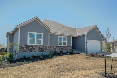 Home located on level lot.