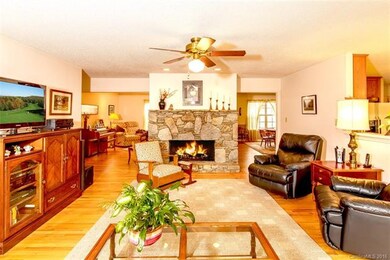 Cozy up to the Gas Fireplace