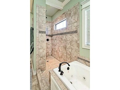 Master Bath/Spa. Spa quality Walk In Shower & Jacu