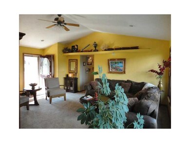 Den/Family/Great Room. Cathedral ceiling has fan a