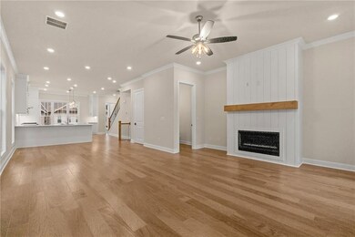 Gorgeous light colored floors. *Please note that photos shown are representative of the floorplan but are not photos of the actual home available.