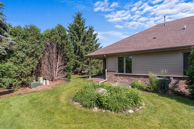 Landscaped Side Yard