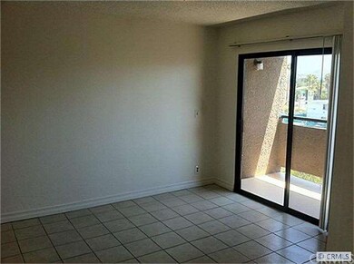 living room with balcony