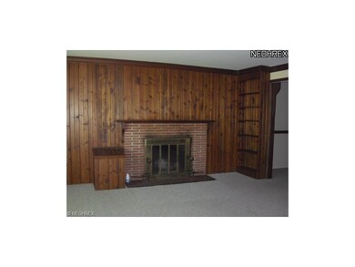 Wood burning fireplace, for those cold winter nigh