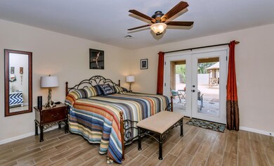 Master retreat with private patio