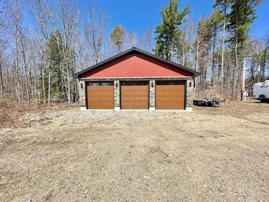 Front of garage.