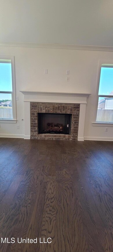 Brick Fireplace