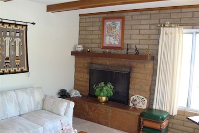 Woodburning fireplace