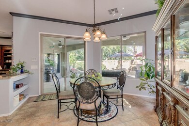 Breakfast room from kitchen