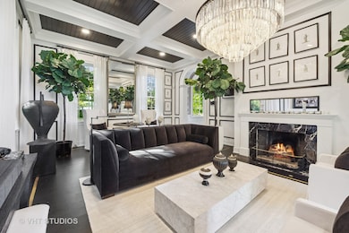 Living Room with multiple sitting areas, Tongue &