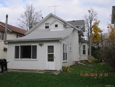 Exterior back