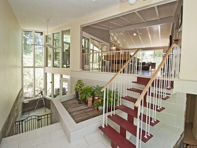 Open entry with ceramic tile floor - lower level l