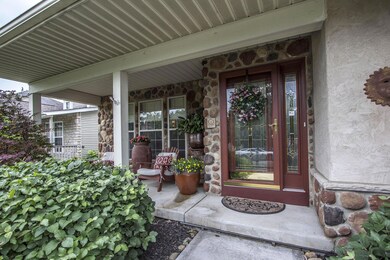 Lovely Covered Front Porch