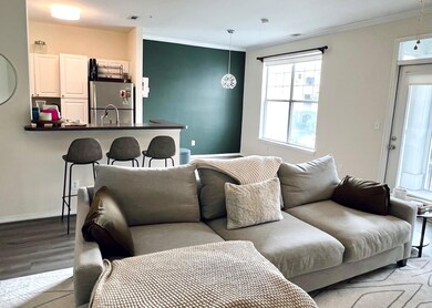 Comfortably furnished living room