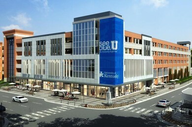 Center Court UK Building across the stre