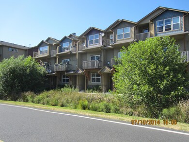 Street side of complex