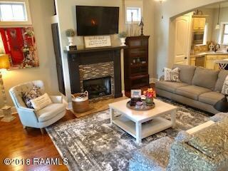 Gas fireplace and built ins