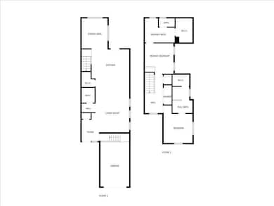 View of floor plan / room layout
