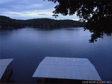 Beautiful twilight view of cove.
