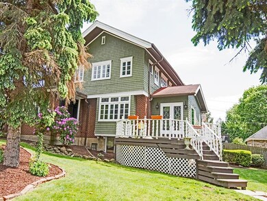 Exterior side view Highland Avenue