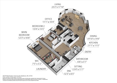 Metropolitan Place unit G02, Madison, WI 53703 - photo 2