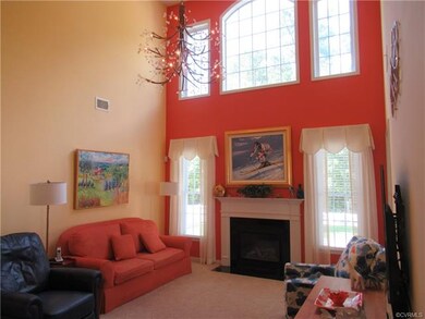 FAMILY ROOM FROM ENTRY HALLWAY