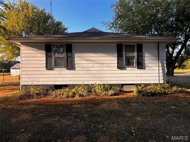 View of home's exterior featuring crawl space