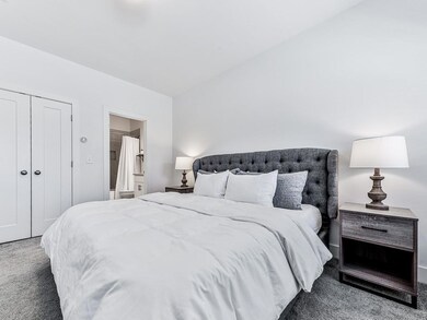 Guest bedroom on the lower level