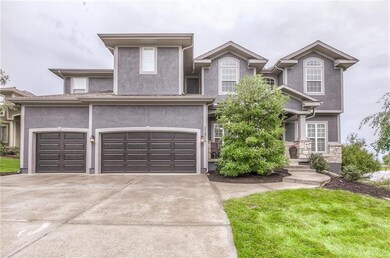 4 Car Garage. Garage on the Left is Tandem
