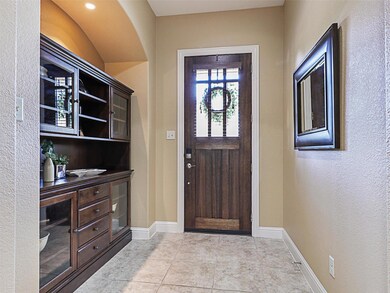 View of tiled foyer