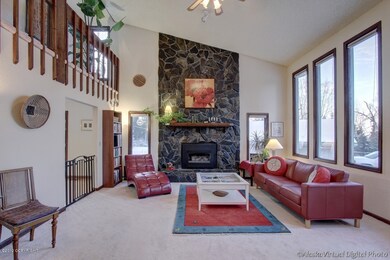 2 Story living room