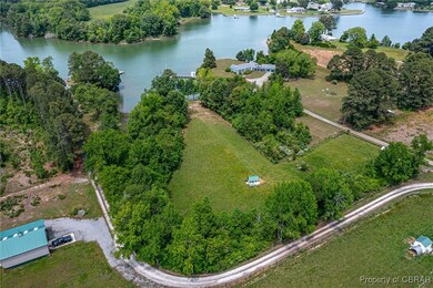 Overview of the lot. property lines are from the s