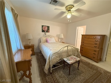 Electric Bed with ceiling fan
