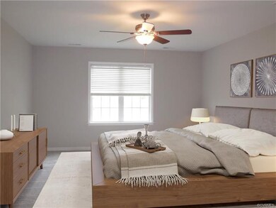 Master Bedroom ( Staged Photo )