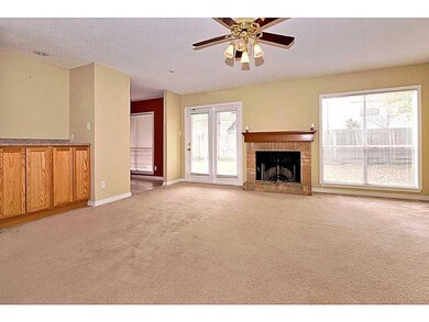 Den/Family/Great Room with Fireplace.