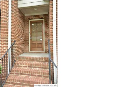 Beautiful brick detail & iron railings!