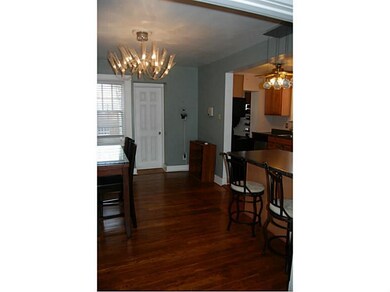 Dining Room. Beautiful floors throughout.