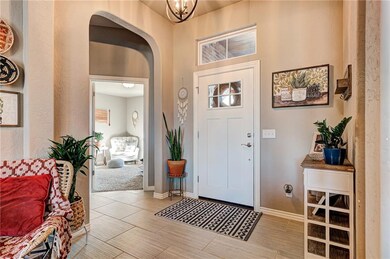 Entry & front bedroom