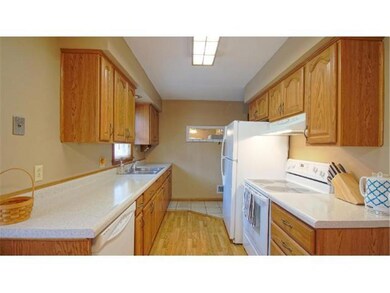 Kitchen on the main level