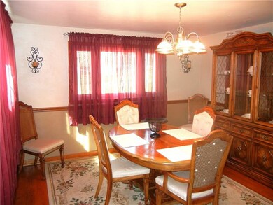 Hardwood floors in Dining Room
