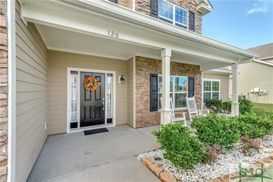 Large and inviting front porch to great guests or 