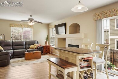 Living room with plenty of natural light, a ceilin