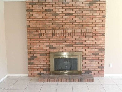 REAL WOOD BURNING FIREPLACE