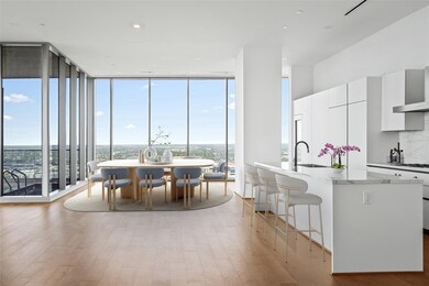 Residences at the Allen Penthouse features 12 ft c